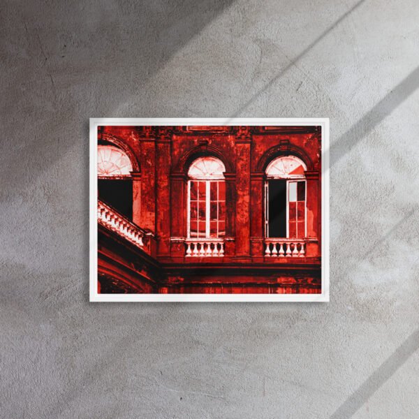 Red House P4 - Framed Canvas Print - Image 15