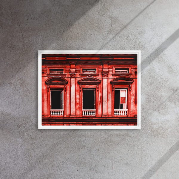 Red House P3 - Framed Canvas Print - Image 15