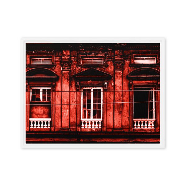 Red House P1 - Framed Canvas Print - Image 15
