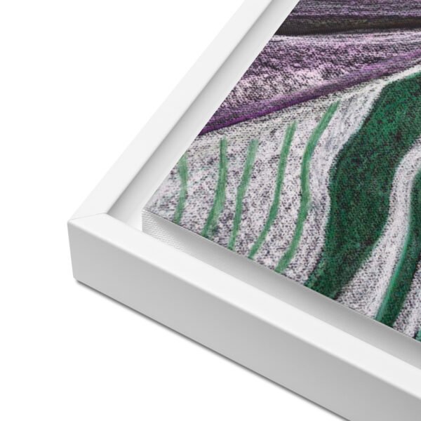 Colour, Lines and Nature TL-A | Framed canvas - Image 17