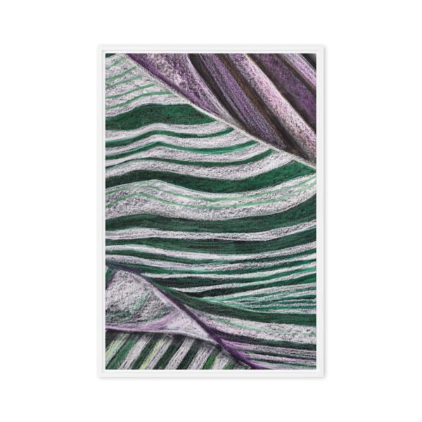 Colour, Lines and Nature TL-A | Framed canvas - Image 18