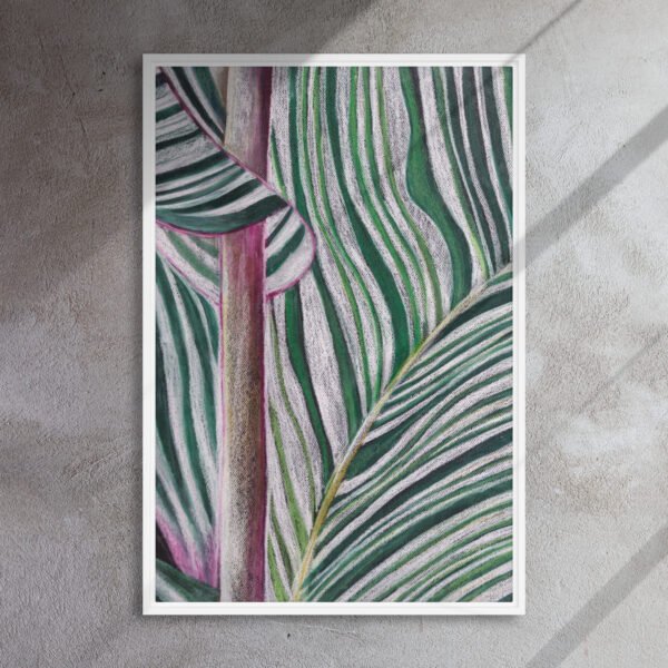 Colour, Lines and Nature TR-A | Framed canvas - Image 19