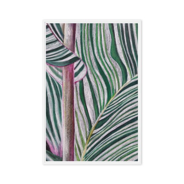 Colour, Lines and Nature TR-A | Framed canvas - Image 20