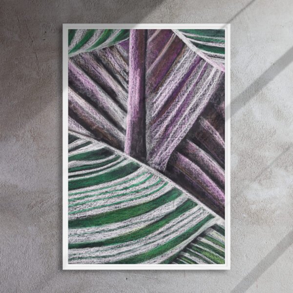Colour, Lines and Nature TL-B | Framed canvas - Image 19