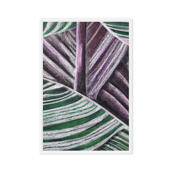 Colour, Lines and Nature TL-B | Framed canvas - Image 18