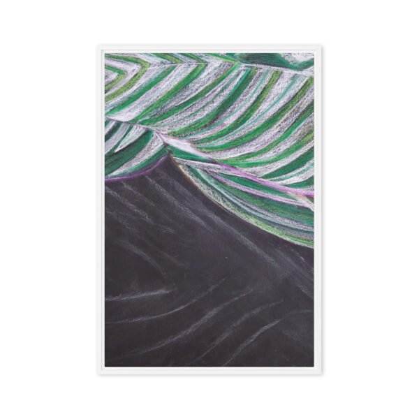Colour, Lines and Nature BL-A | Framed canvas - Image 14