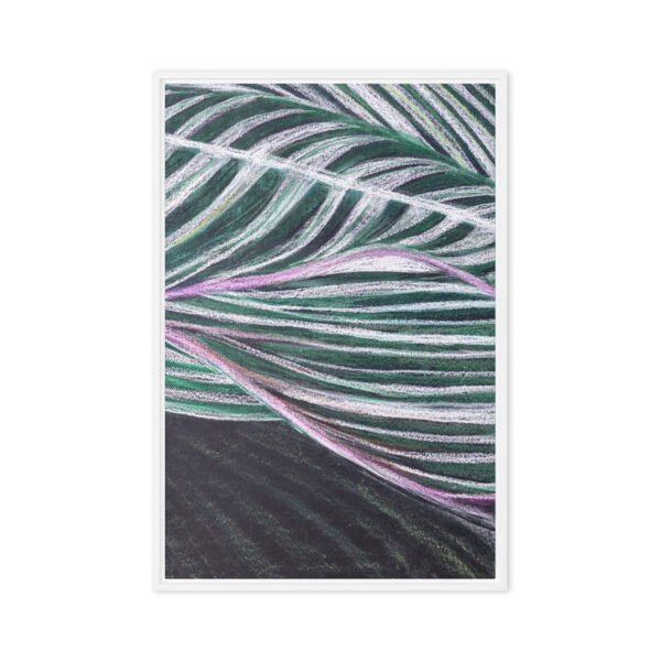Colour, Lines and Nature BL-B | Framed canvas - Image 10