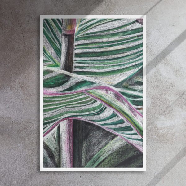 Colour, Lines and Nature BR-A | Framed canvas - Image 25