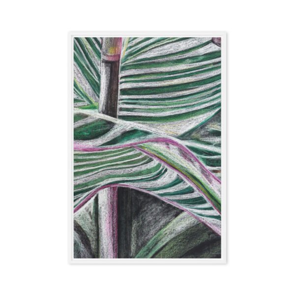 Colour, Lines and Nature BR-A | Framed canvas - Image 12