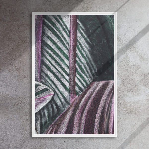 Colour, Lines and Nature BR-B | Framed canvas - Image 20