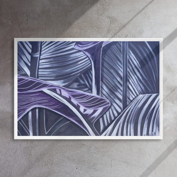 Lines and Nature B | Framed canvas - Image 24