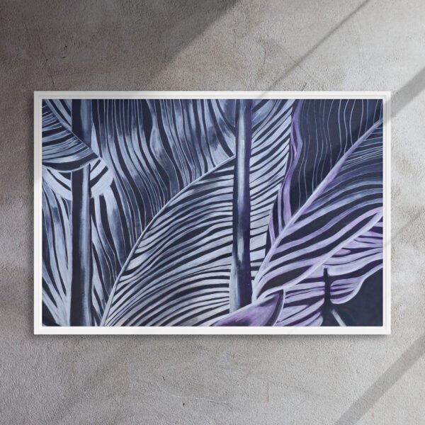Lines and Nature T | Framed canvas - Image 25