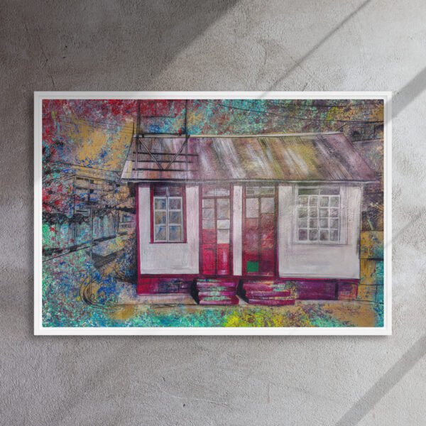 Piccadilly | Framed canvas