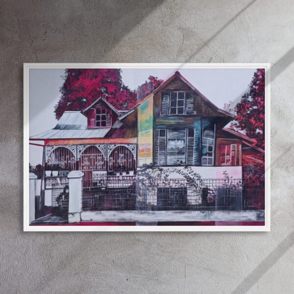 Saint Joseph Red | Framed canvas - Image 17