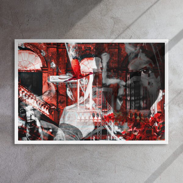 Patriot Red | Framed canvas prints | Limited Edition (5) - Image 5