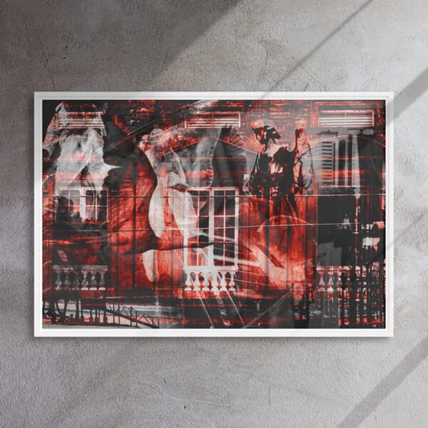 Patriot Red 2 | Framed canvas prints | Limited Edition (5) - Image 4