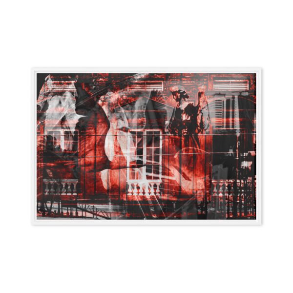 Patriot Red 2 | Framed canvas prints | Limited Edition (5) - Image 5
