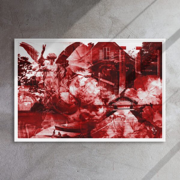 Patriot Red 3 | Framed canvas prints | Limited Edition (5) - Image 5