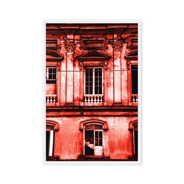 Red House P2 - Framed Canvas Print - Image 17
