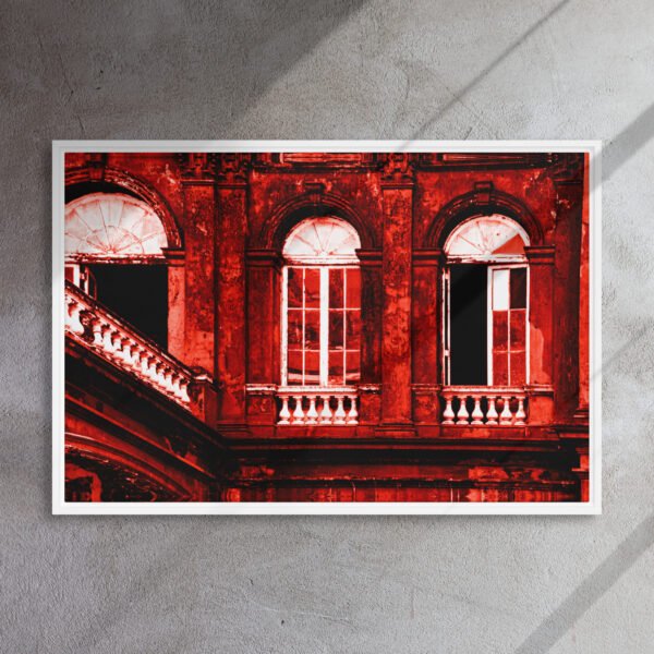 Red House P4 - Framed Canvas Print - Image 16
