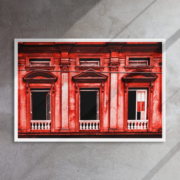 Red House P3 - Framed Canvas Print - Image 16