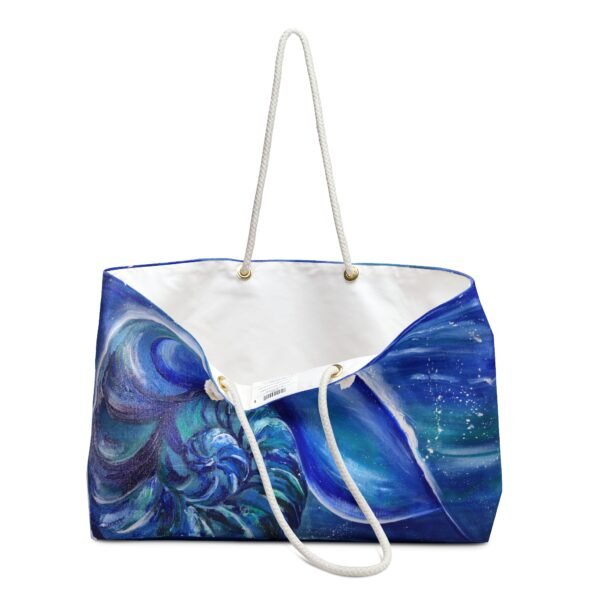 Blue Medulla 1 | Weekender Bag - Image 3