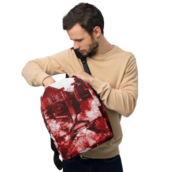 Patriot Red 03 | Minimalist Backpack - Image 5