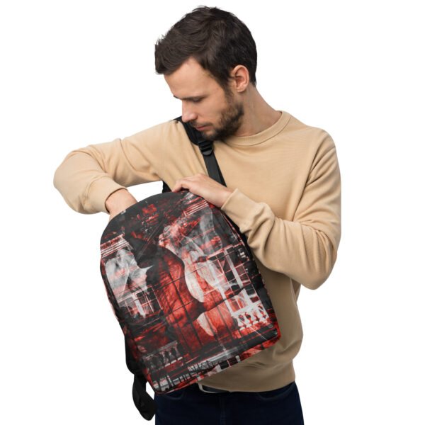Patriot Red 02 | Minimalist Backpack - Image 7
