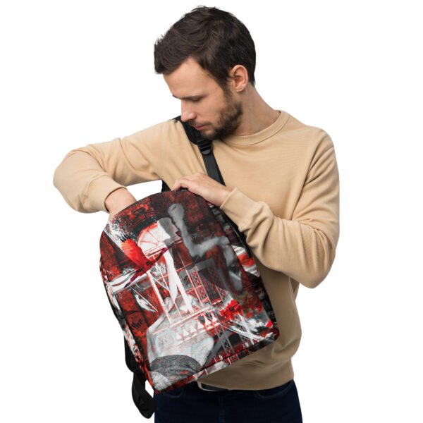 Patriot Red 01 | Minimalist Backpack - Image 7