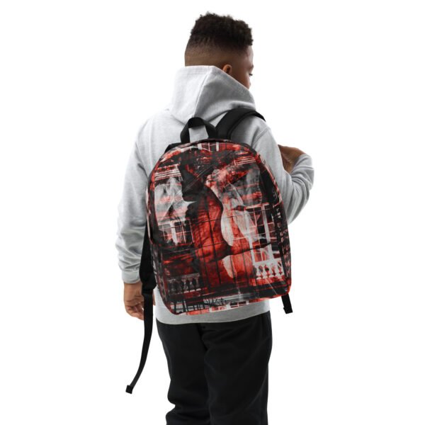 Patriot Red 02 | Minimalist Backpack - Image 4