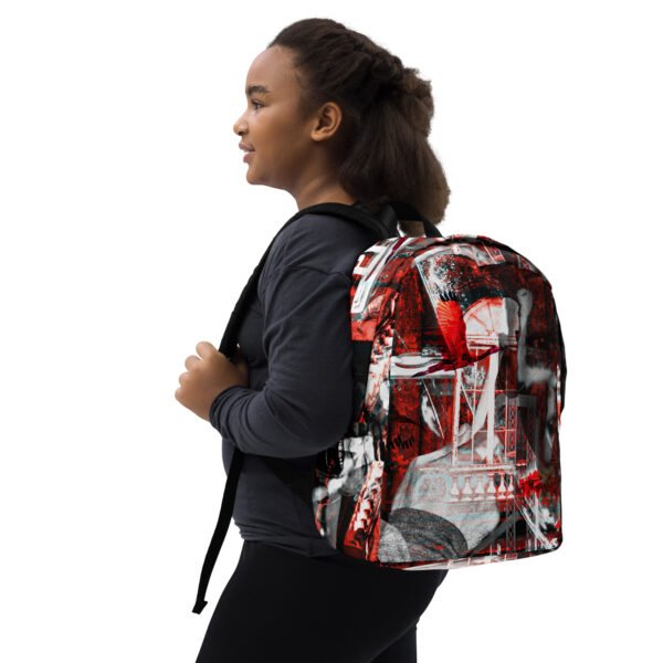 Patriot Red 01 | Minimalist Backpack - Image 2