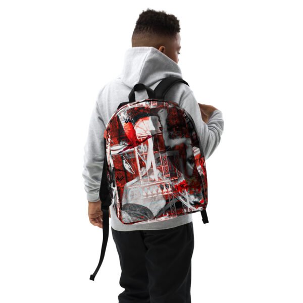 Patriot Red 01 | Minimalist Backpack - Image 4